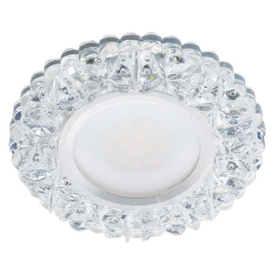 7103 MR16 прозорий із led підсвіткою SMD2835 15leds (4000K)